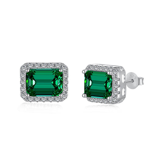 [XXX]Luxurious Dainty Emerald Cut Banquet Earrings