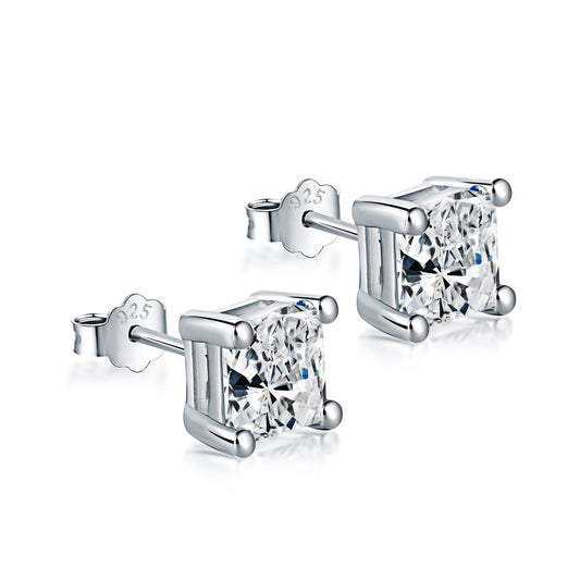 [XXX]Delicate Square Shape Earrings