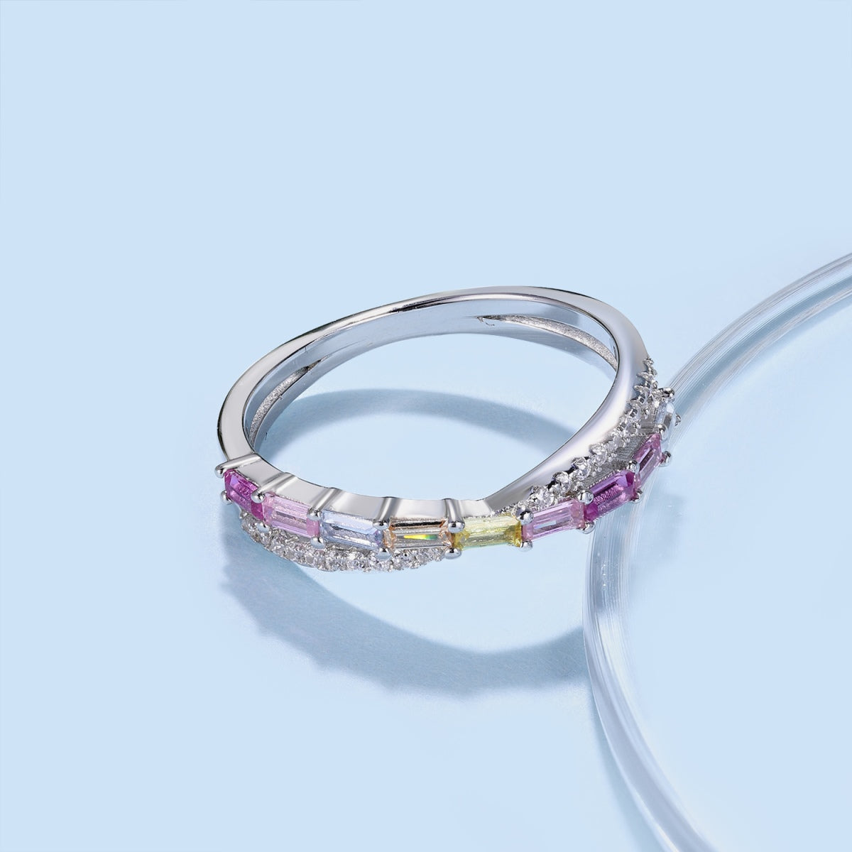 [XXX]Energetic Elegant Radiant Cut Party Ring