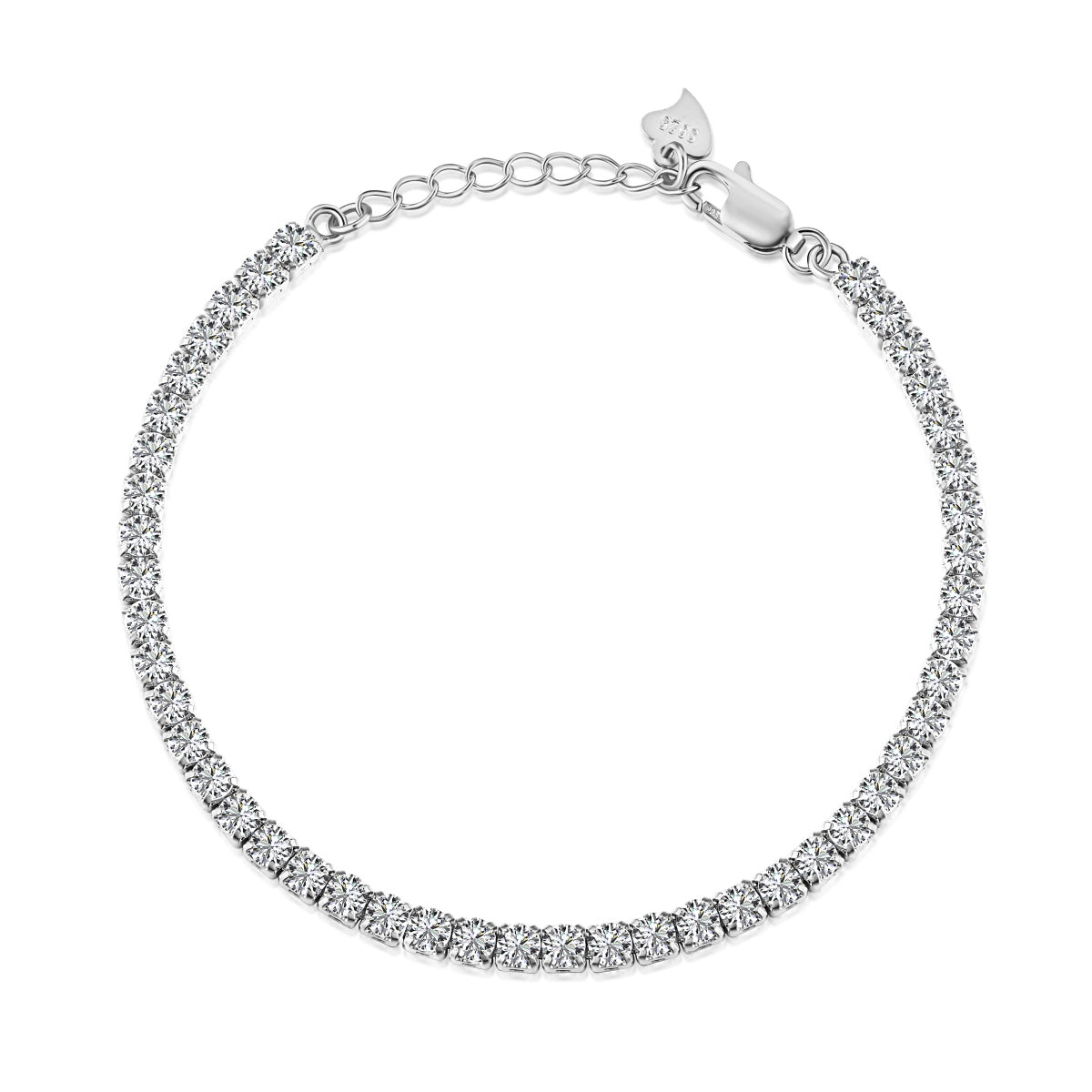 [XXX]Sparkling Round Cut Daily Bracelet