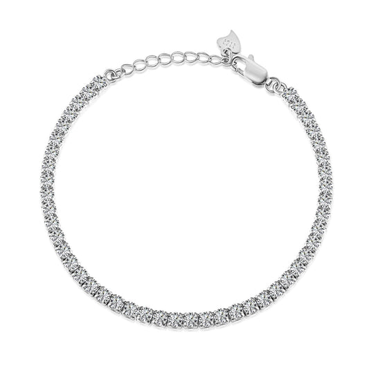 [XXX]Sparkling Round Cut Daily Bracelet