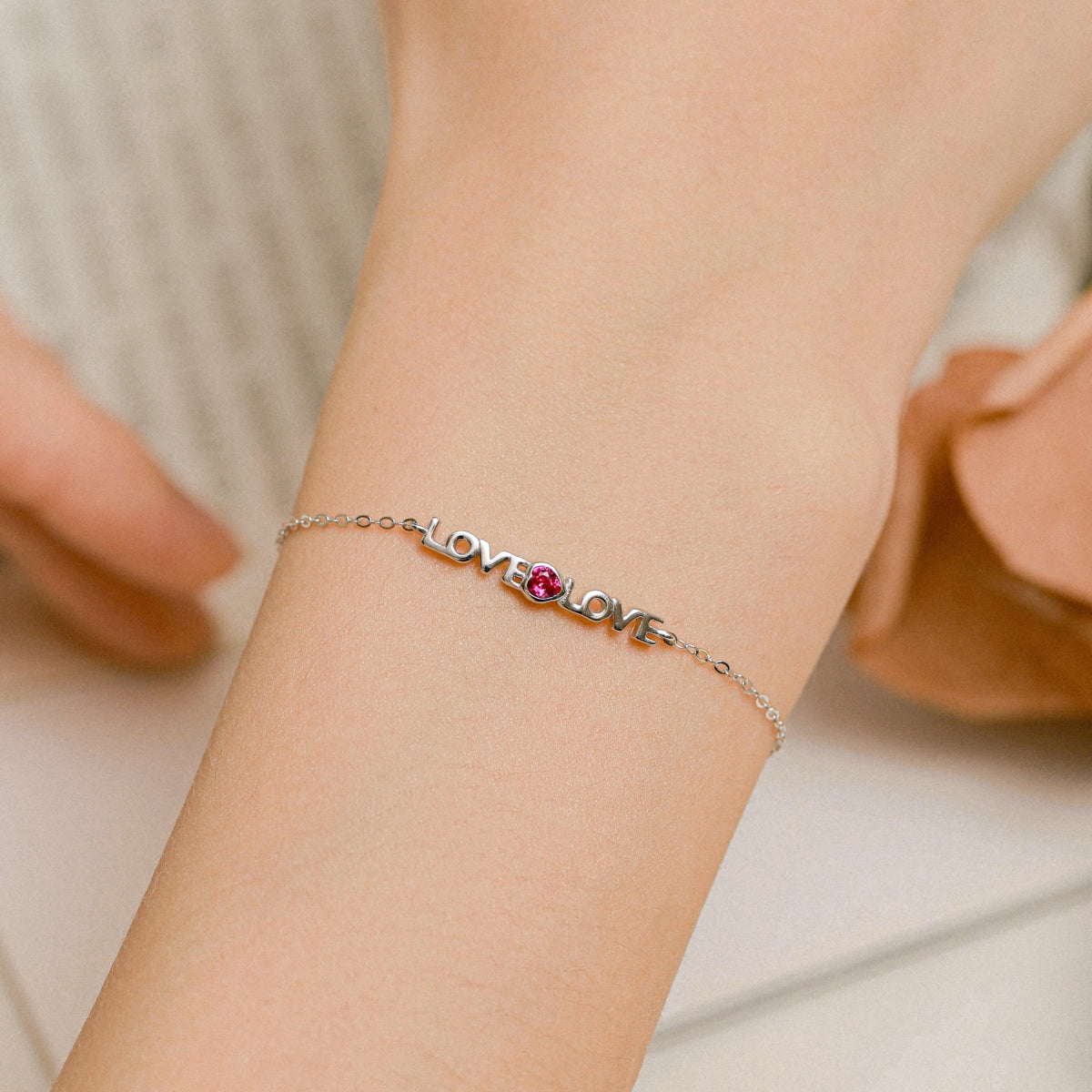 [XXX]Romantic Heart Shape Lover Bracelet