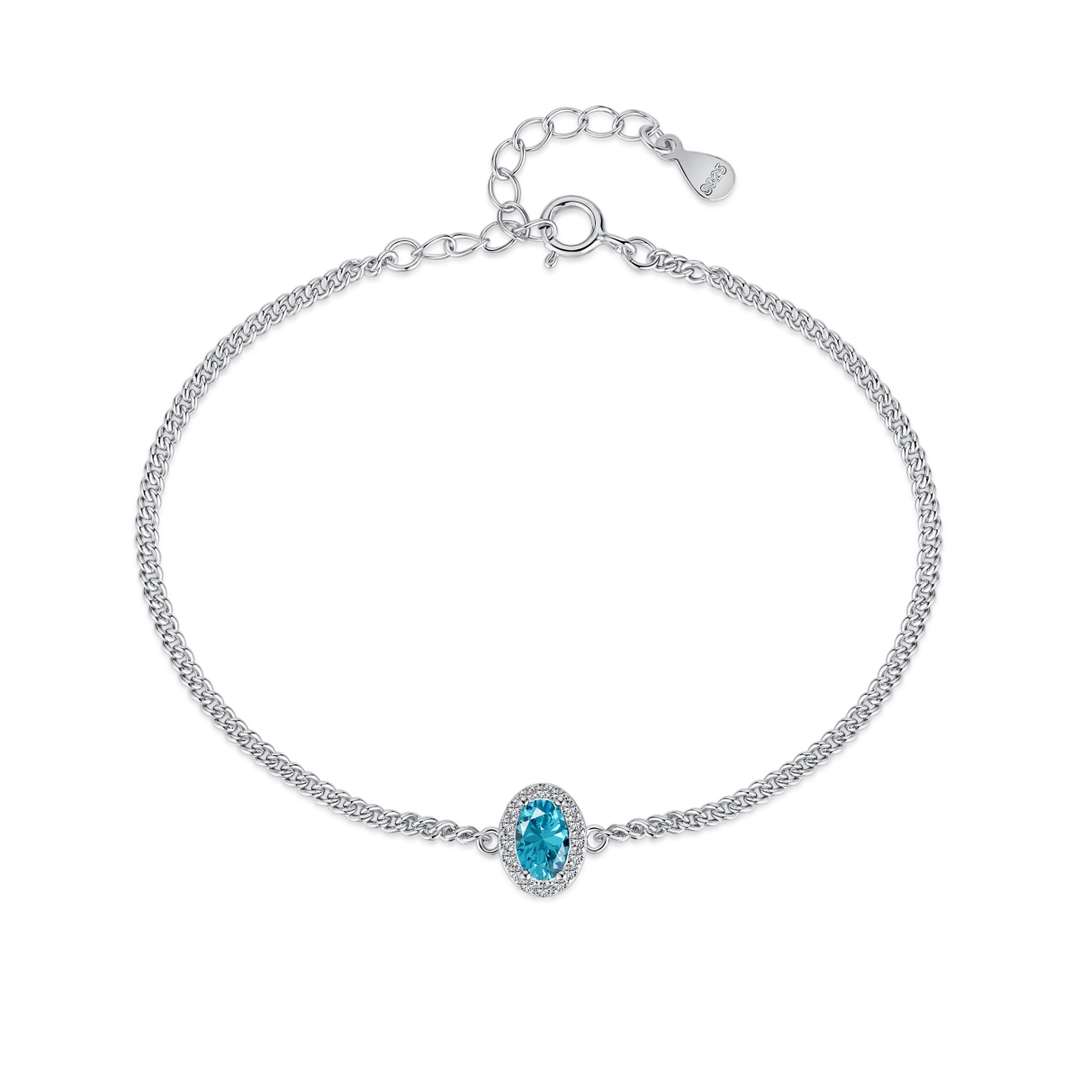 [XXX]Exquisite Oval Shape Bracelet