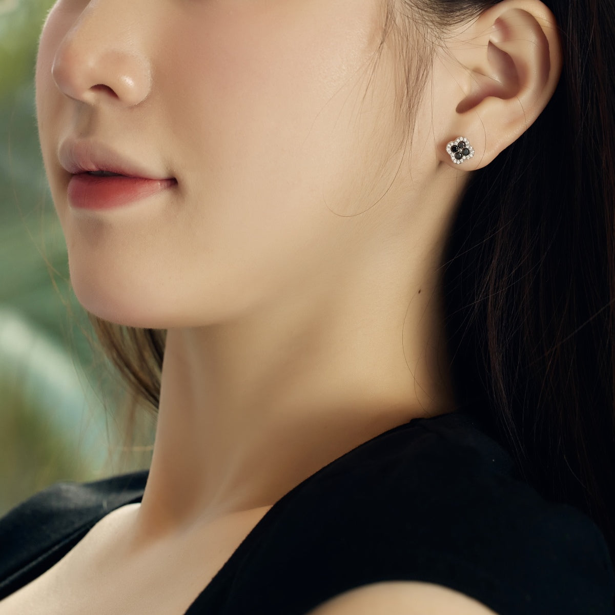 [XXX]Four-Leaf Clover Flower Shaped Earrings