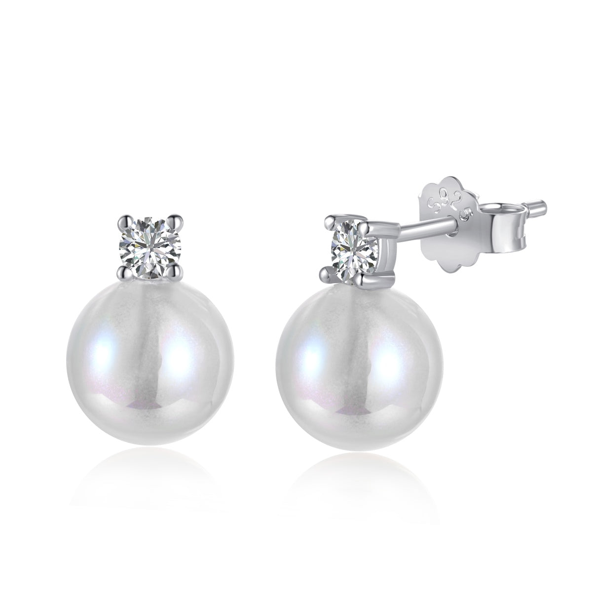 [XXX]Symphony Mermaid Pearl Earrings