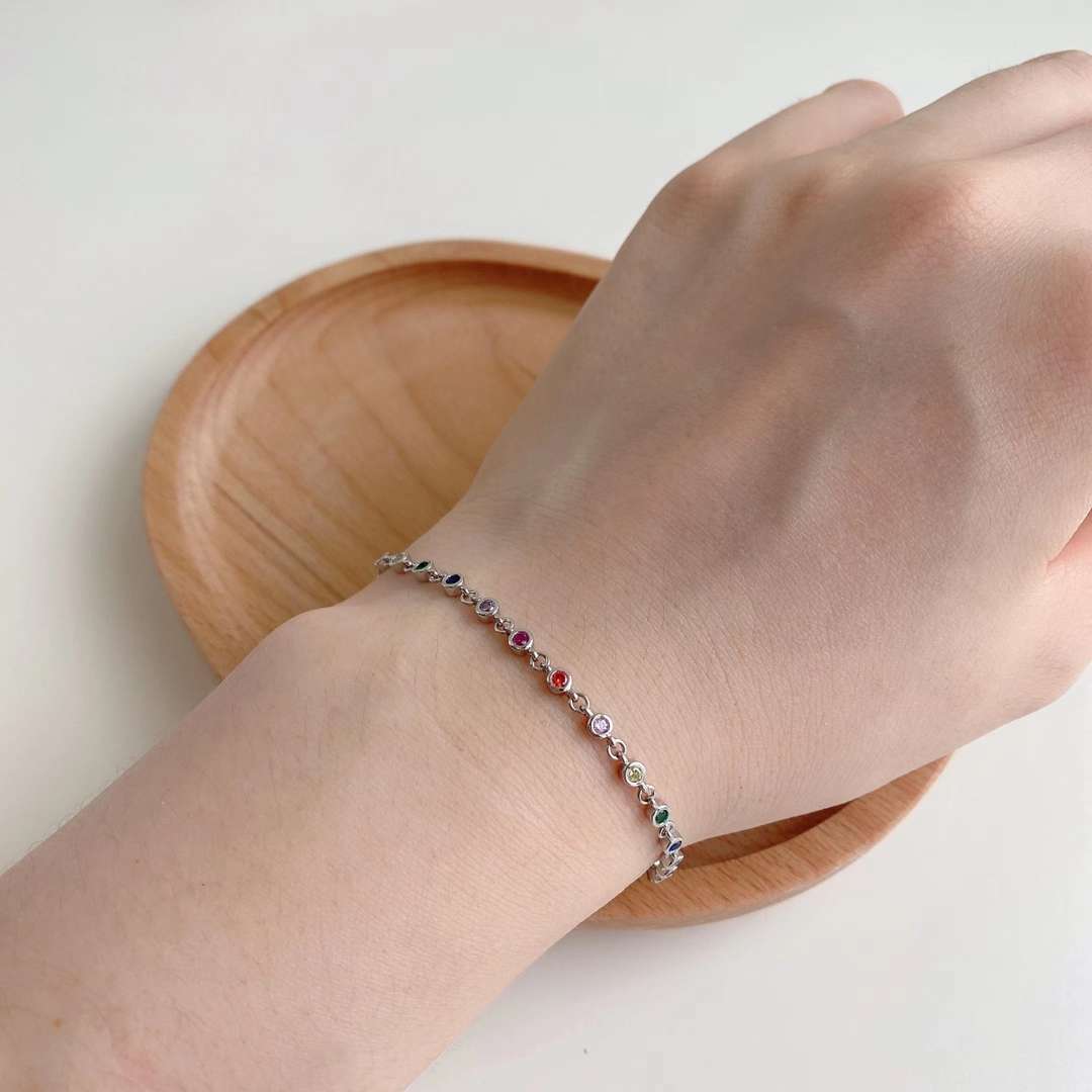 [XXX]Colorful Bead Array Bracelet