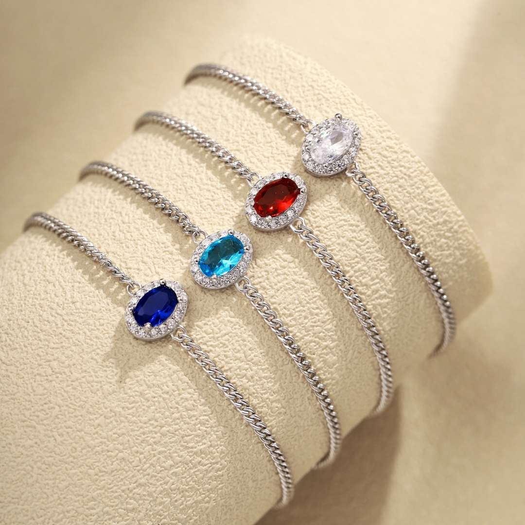 [XXX]Exquisite Oval Shape Bracelet