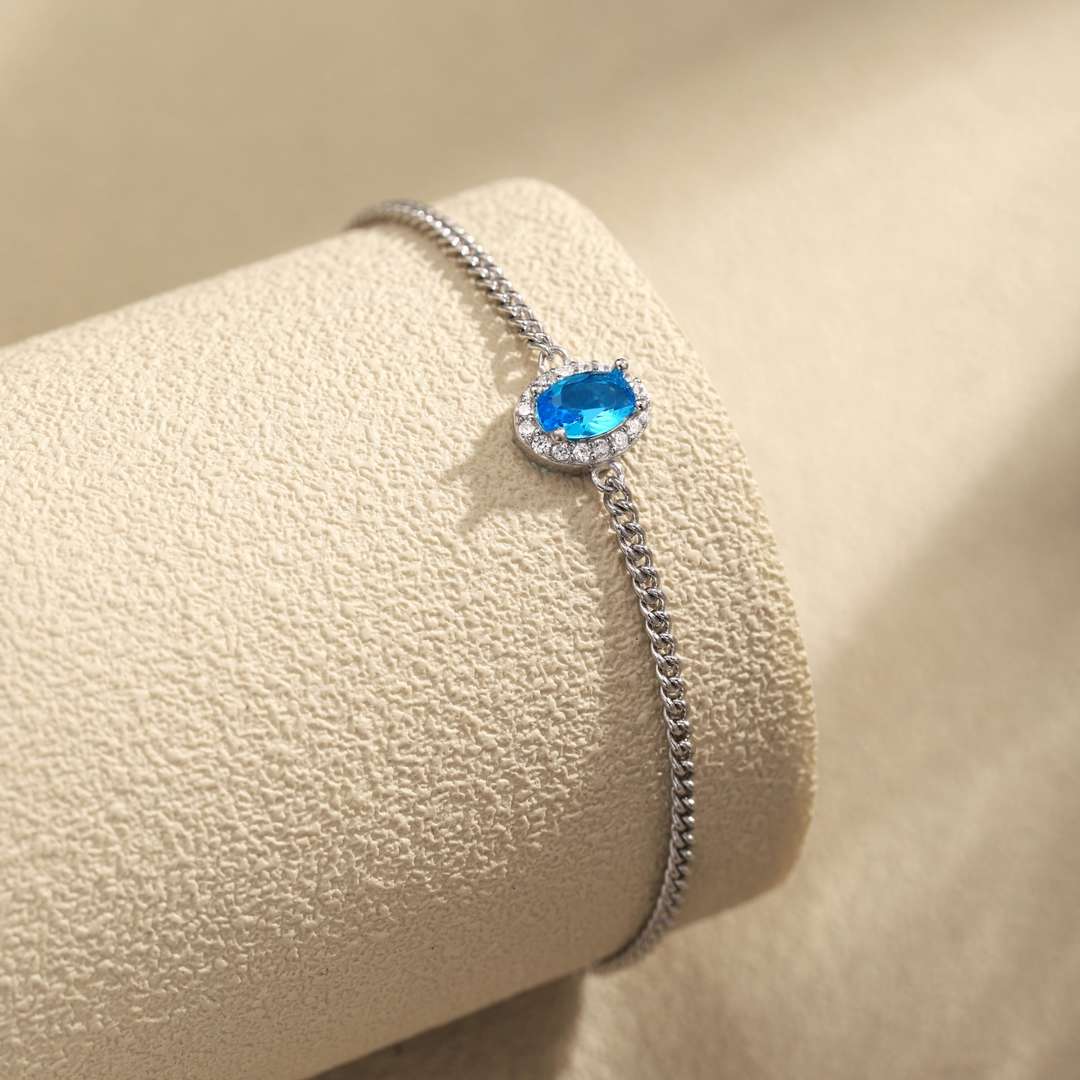 [XXX]Exquisite Oval Shape Bracelet