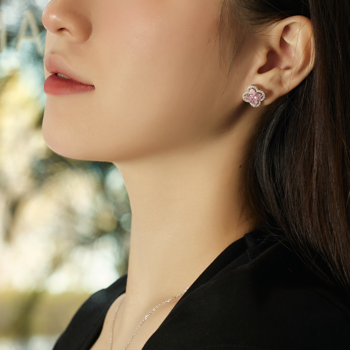 [XXX]Lucky Four-Leaf Clover Exquisite Earrings