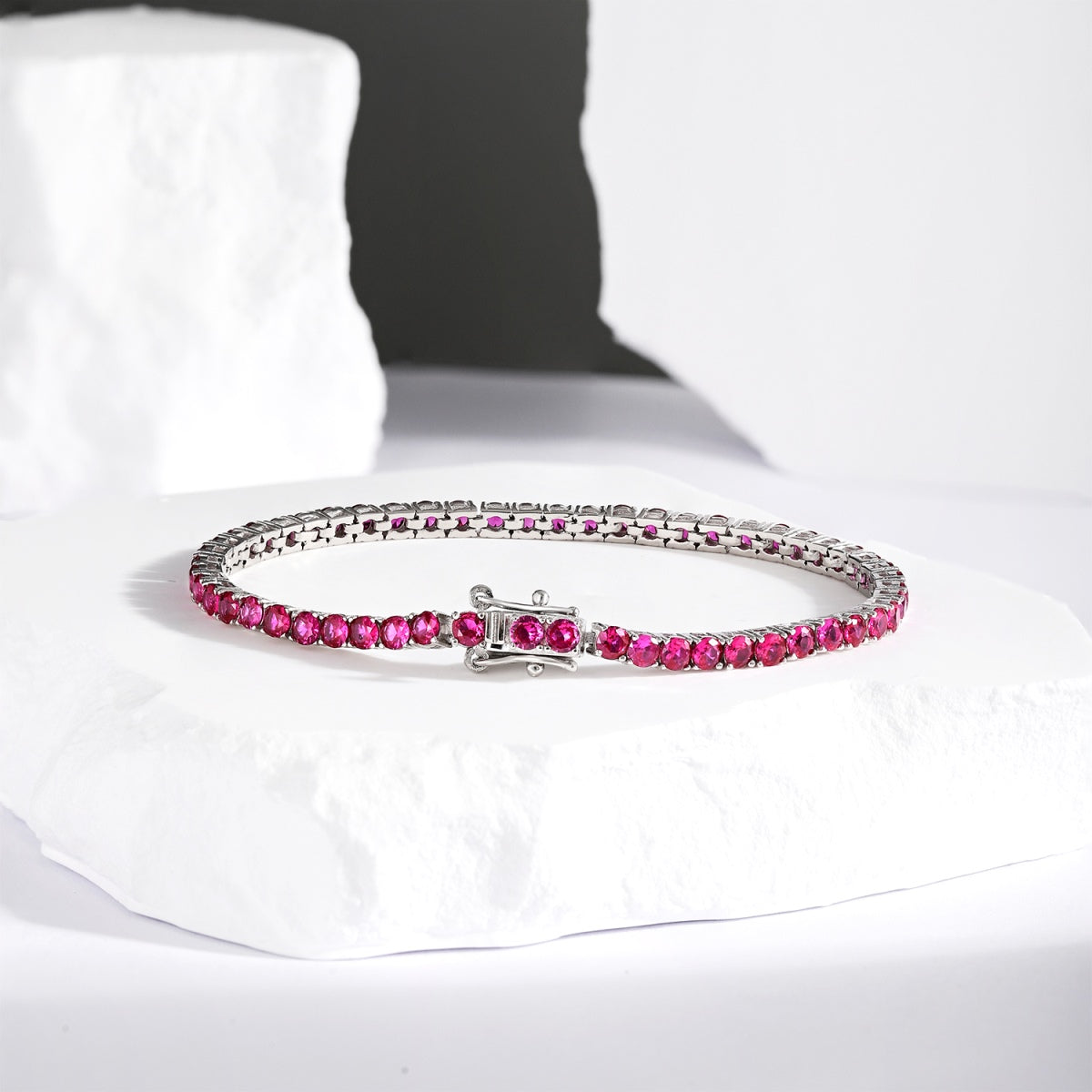 [XXX]Radiant Colorful Round Cut Party Bracelet