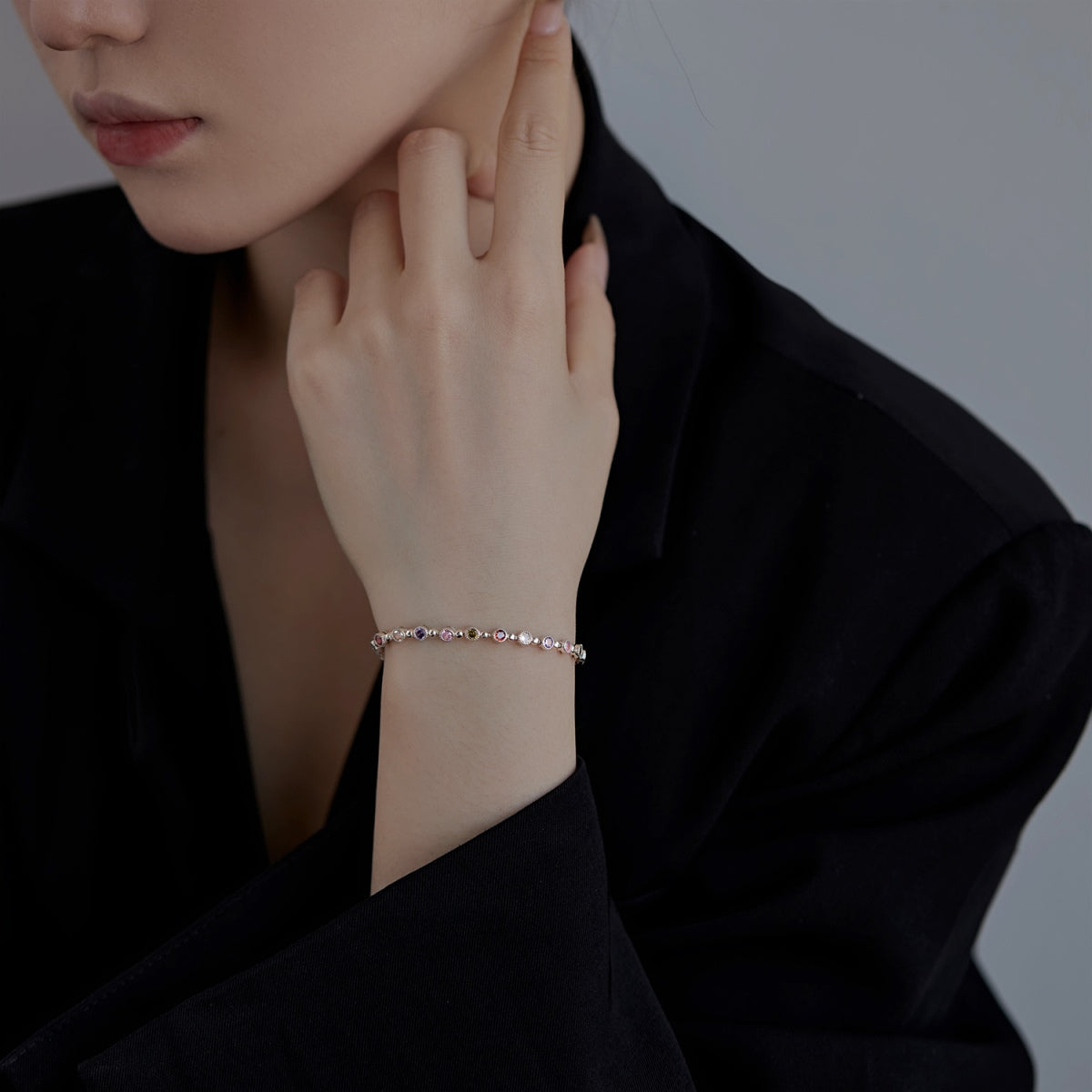 [XXX]Sparkling Exquisite Round Cut Party Bracelet