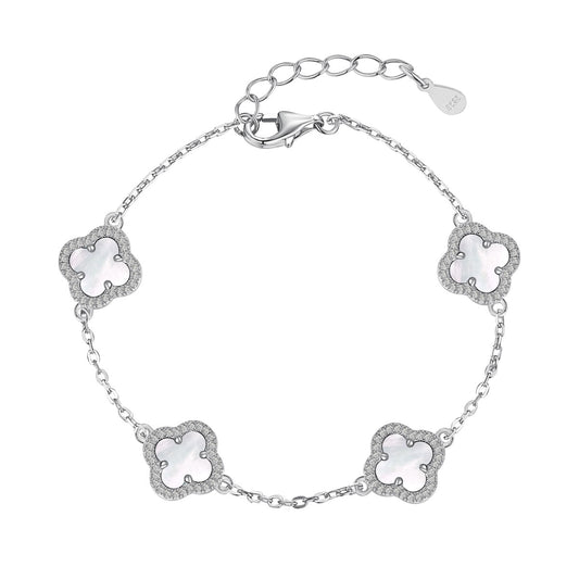 [XXX]Four-Leaf Clover Exquisite Bracelet