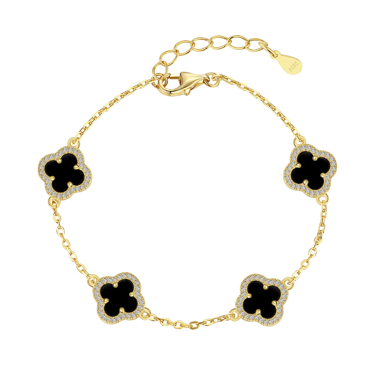 [XXX]Four-Leaf Clover Exquisite Bracelet