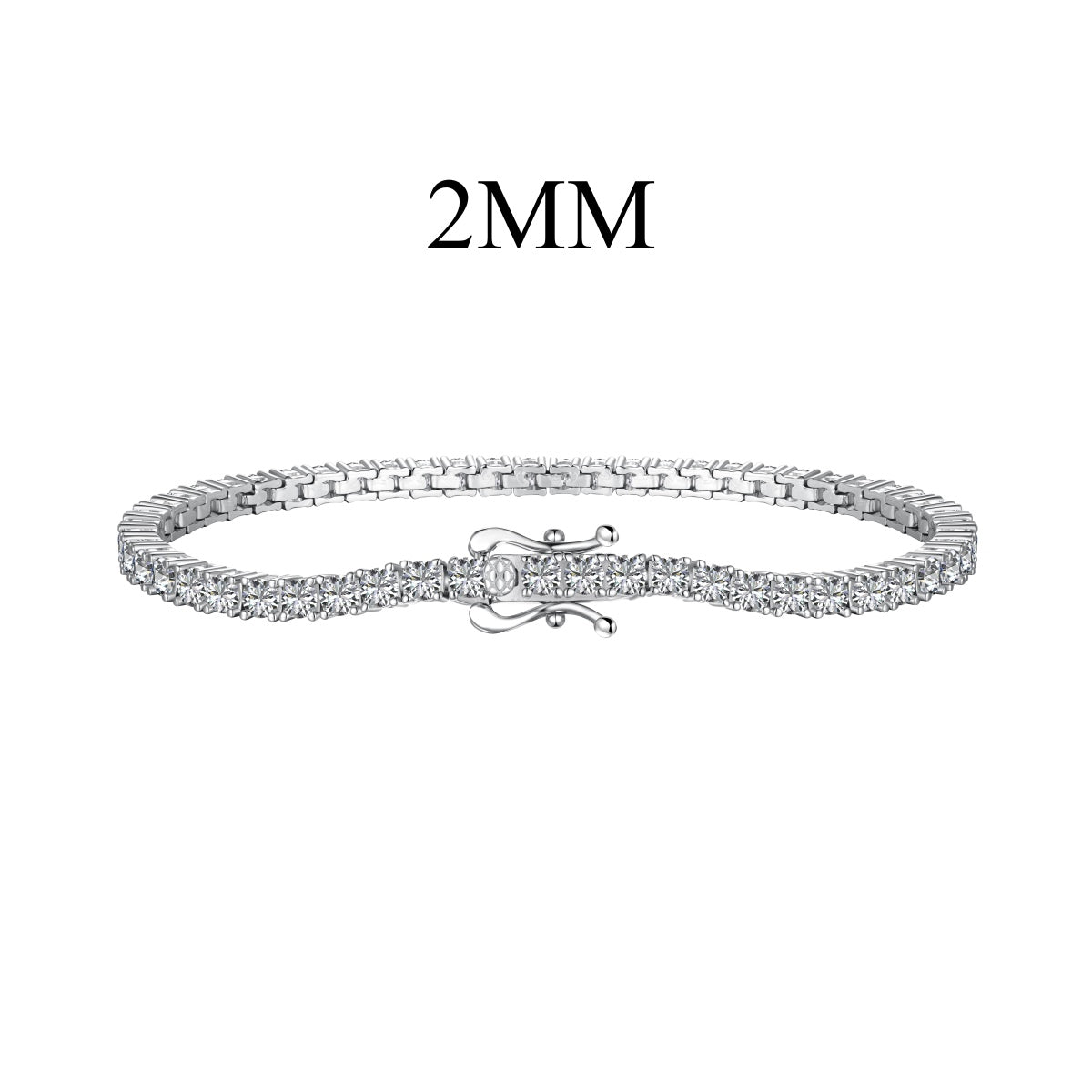 [XXX]Dazzling Exquisite Round Cut Daily Bracelet