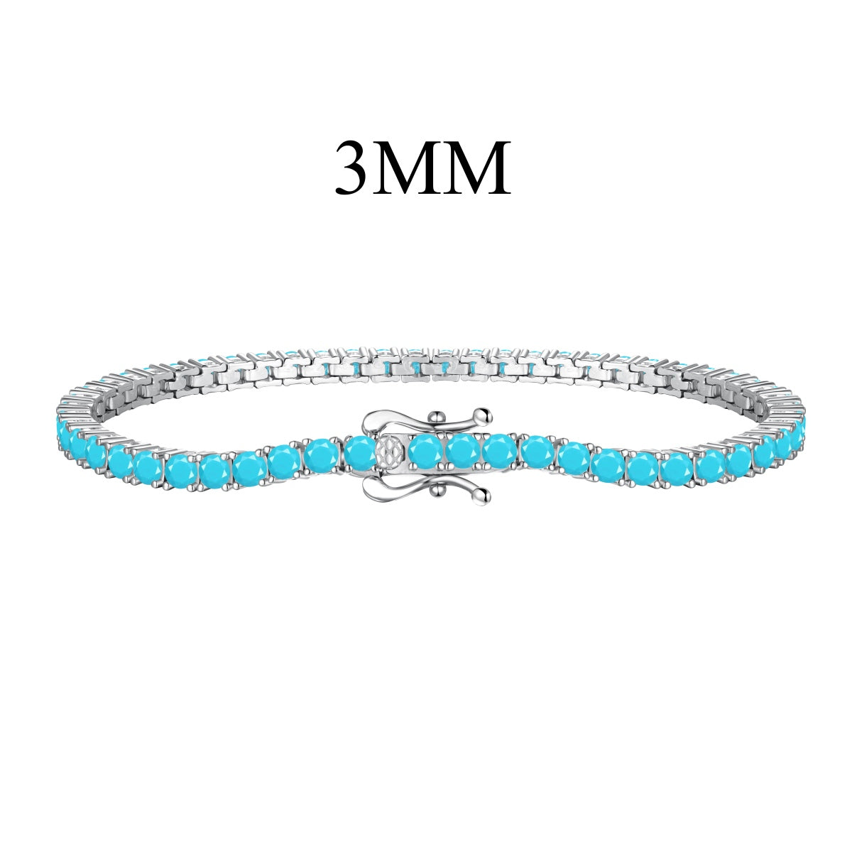 [XXX]Dainty Charming Round Cut Tennis Bracelet