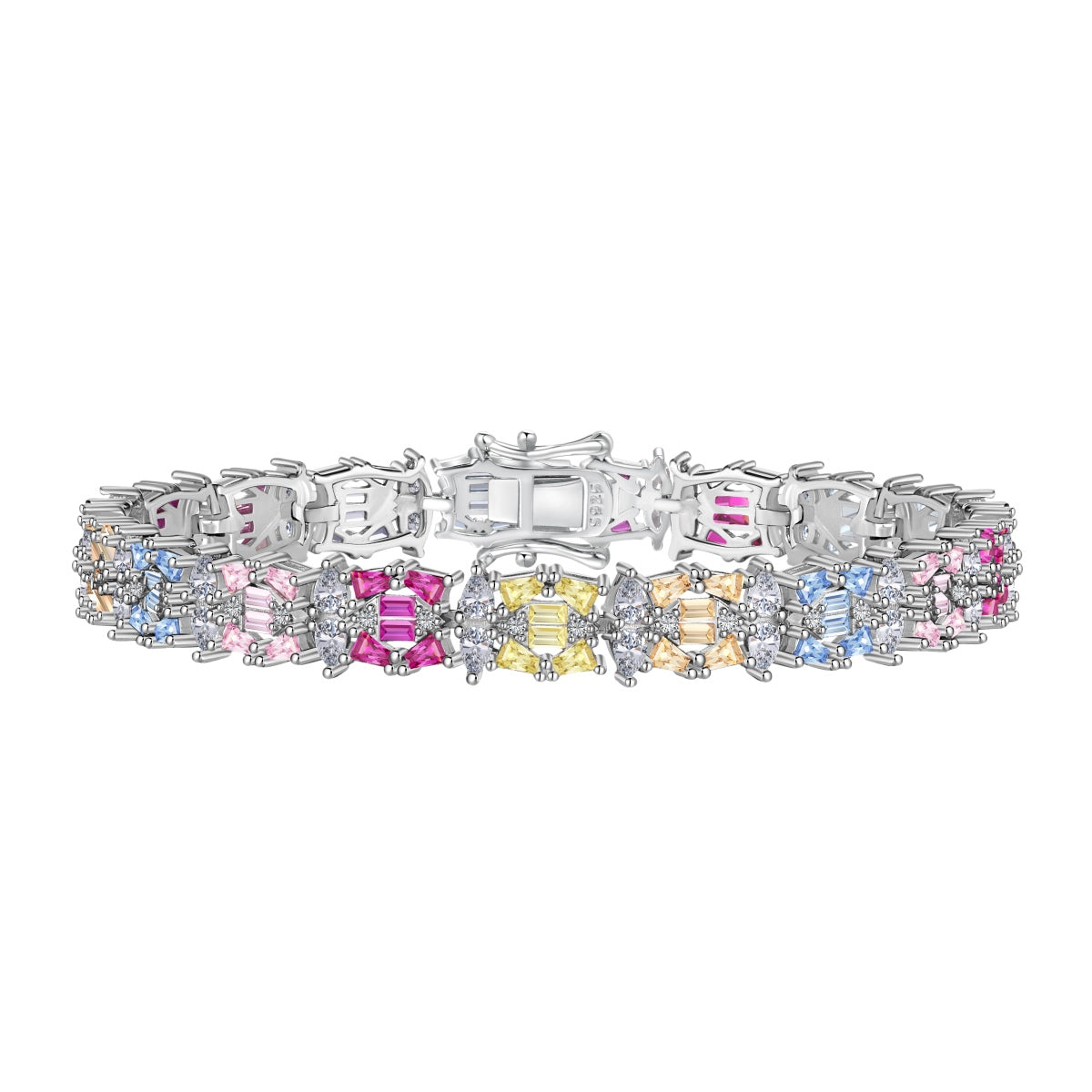 [XXX]Delicate Colorful Multi Cut Party Bracelet