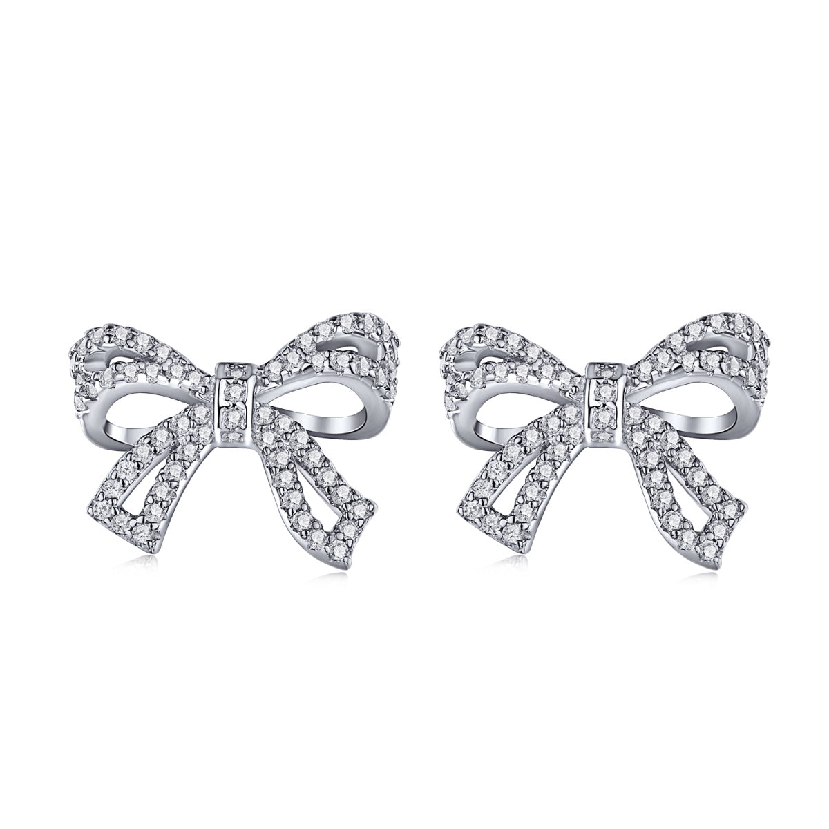 [XXX]Dainty Bow Shape Earrings