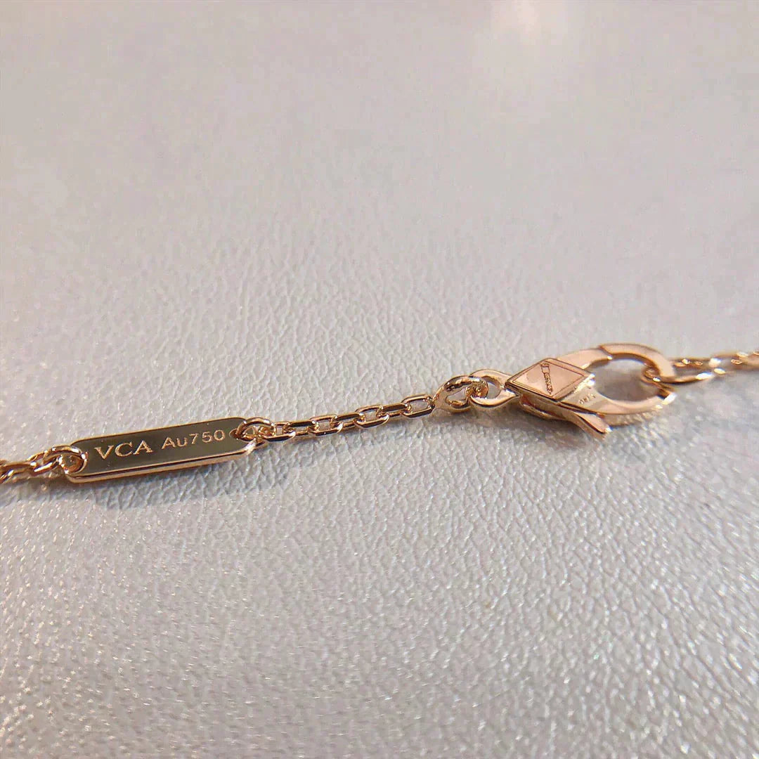 PERLEE PEDANT NECKLACE GOLD / ROSE GOLD