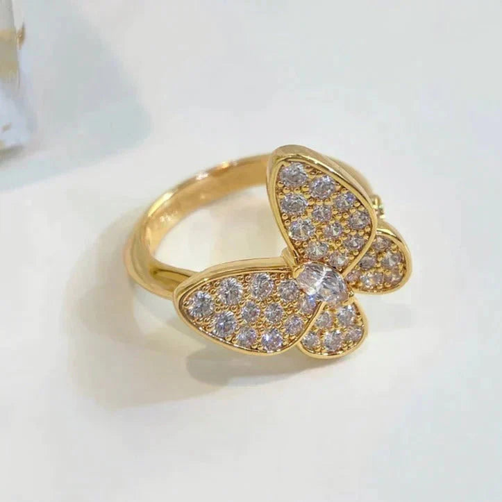 BUTTERFLY DIAMOND RING