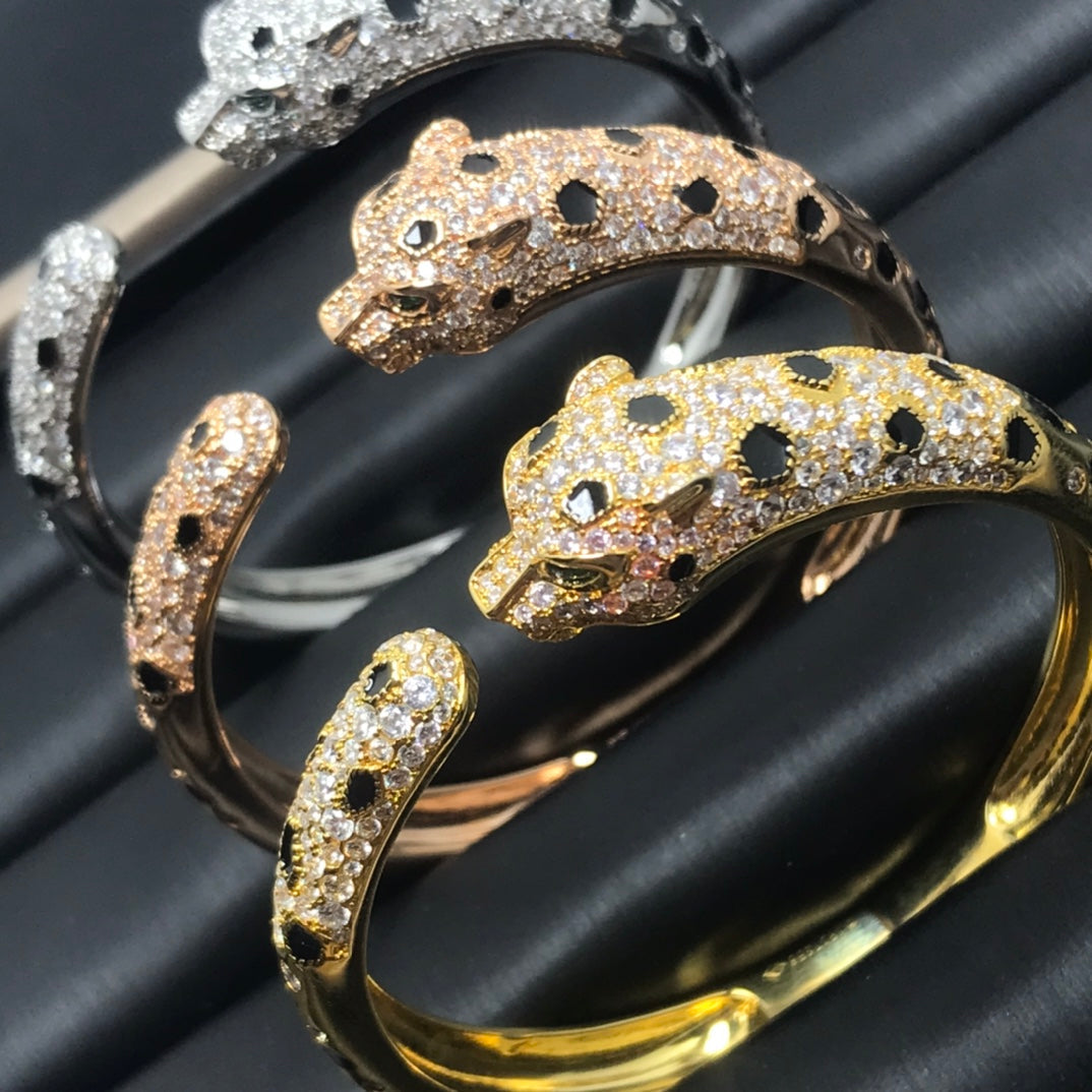 PANTHERE BIG BRACELET DIAMONDS