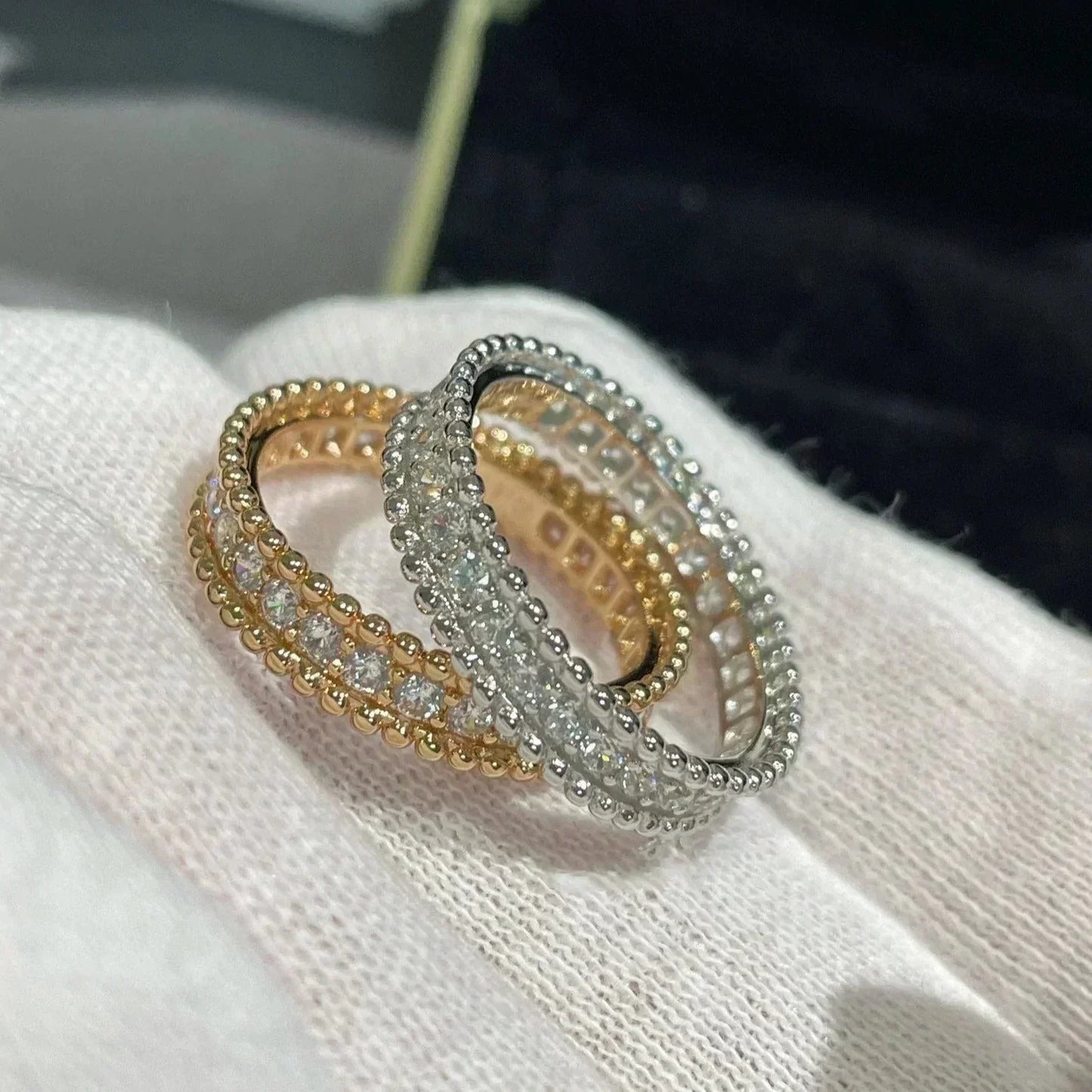 PERLEE DIAMOND ROSE GOLD RING