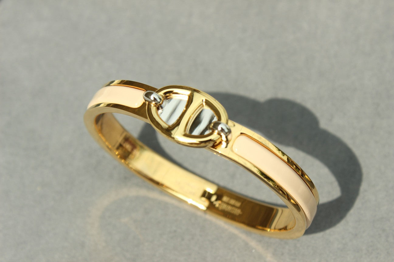 CLIC CHAINE GOLD BRACELET