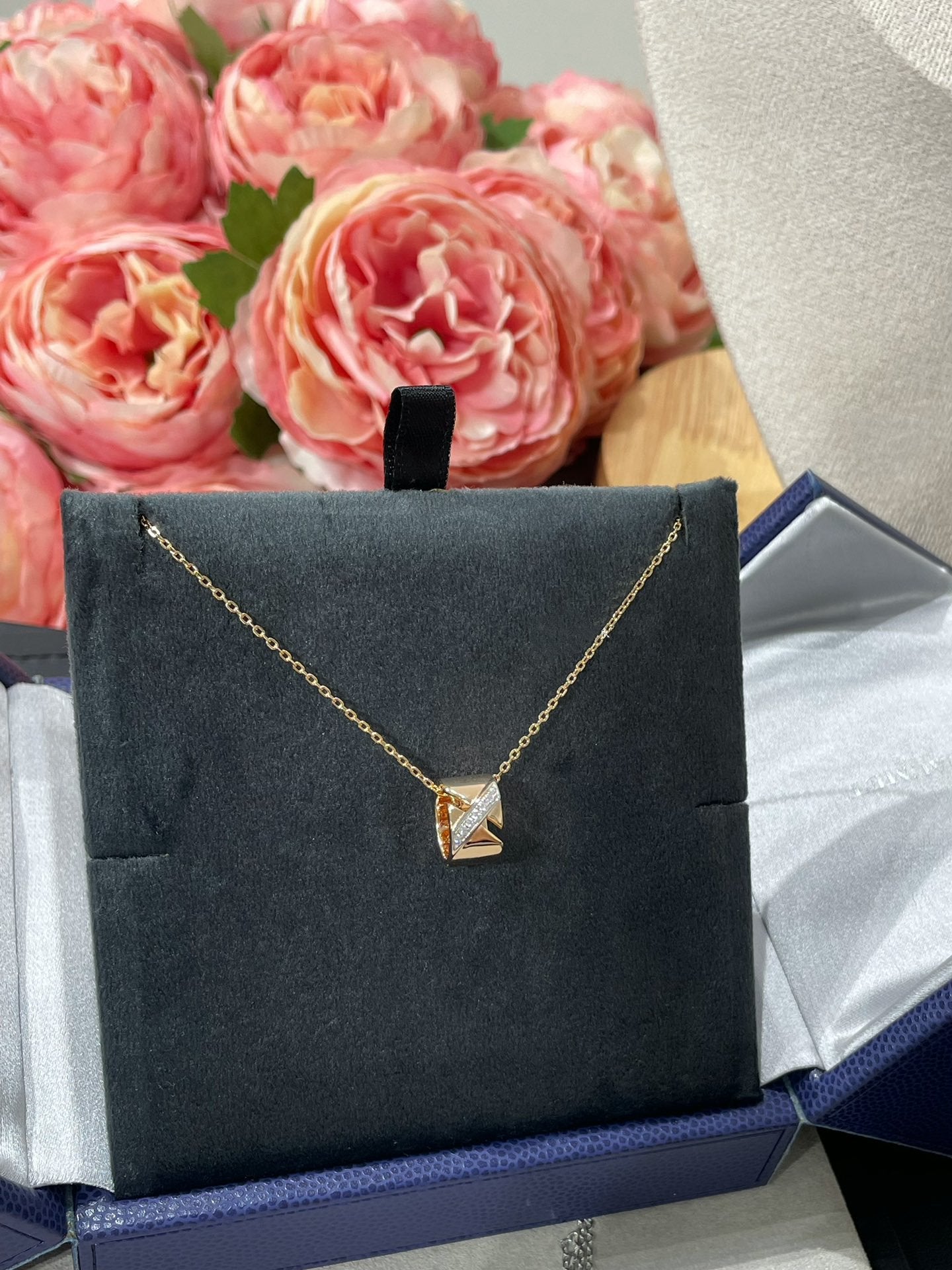 LIENS EVIDENCE DIAMOND NECKLACE