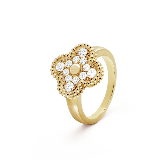 CLOVER DIAMOND RING