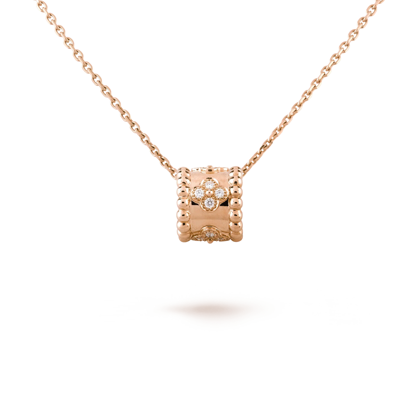 PERLEE PEDANT NECKLACE GOLD / ROSE GOLD