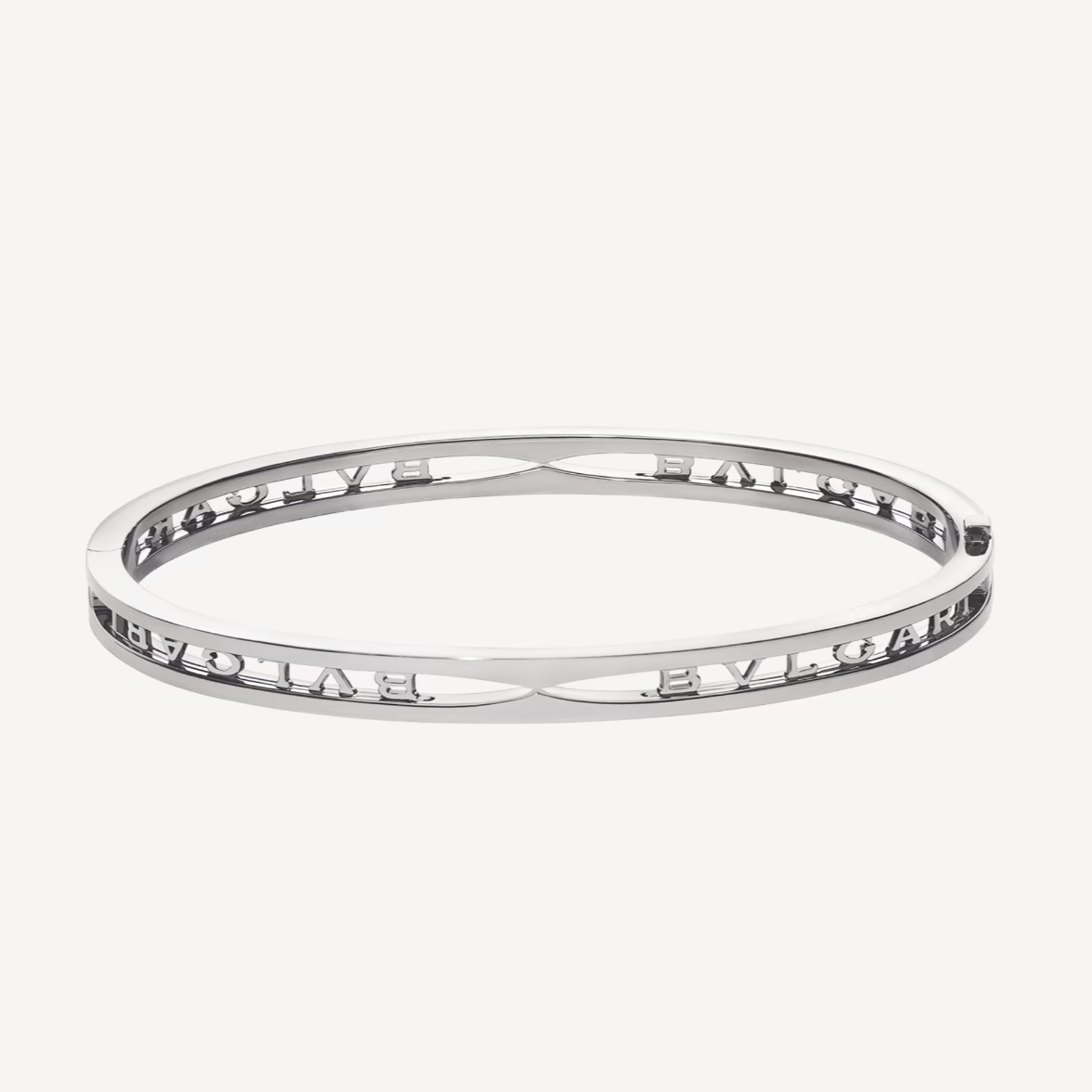 ZERO 1 SPIRAL LOGO SILVER BRACELET