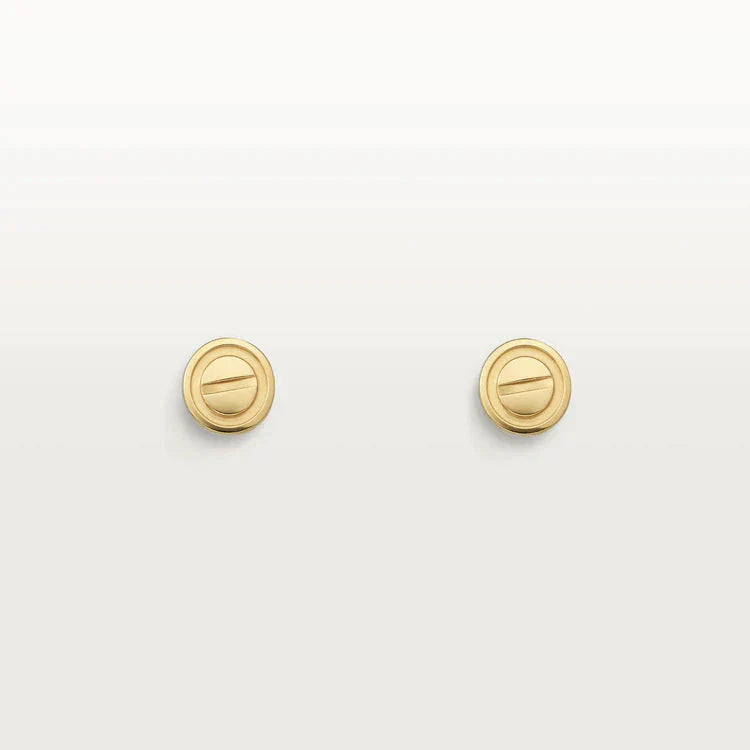 LOVE EARRINGS GOLD 10MM