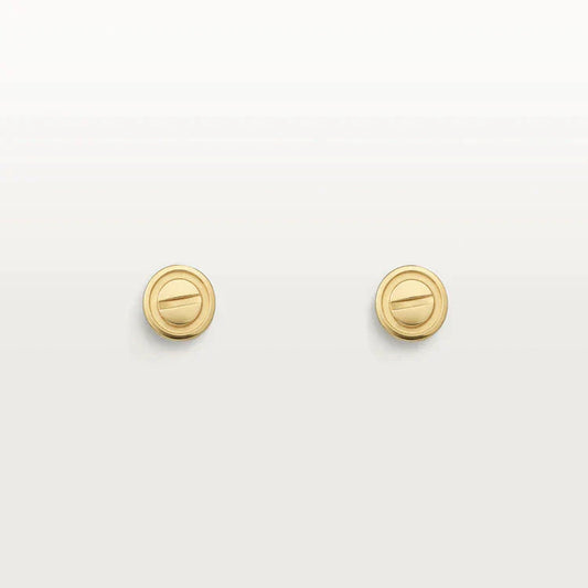 LOVE EARRINGS GOLD 10MM