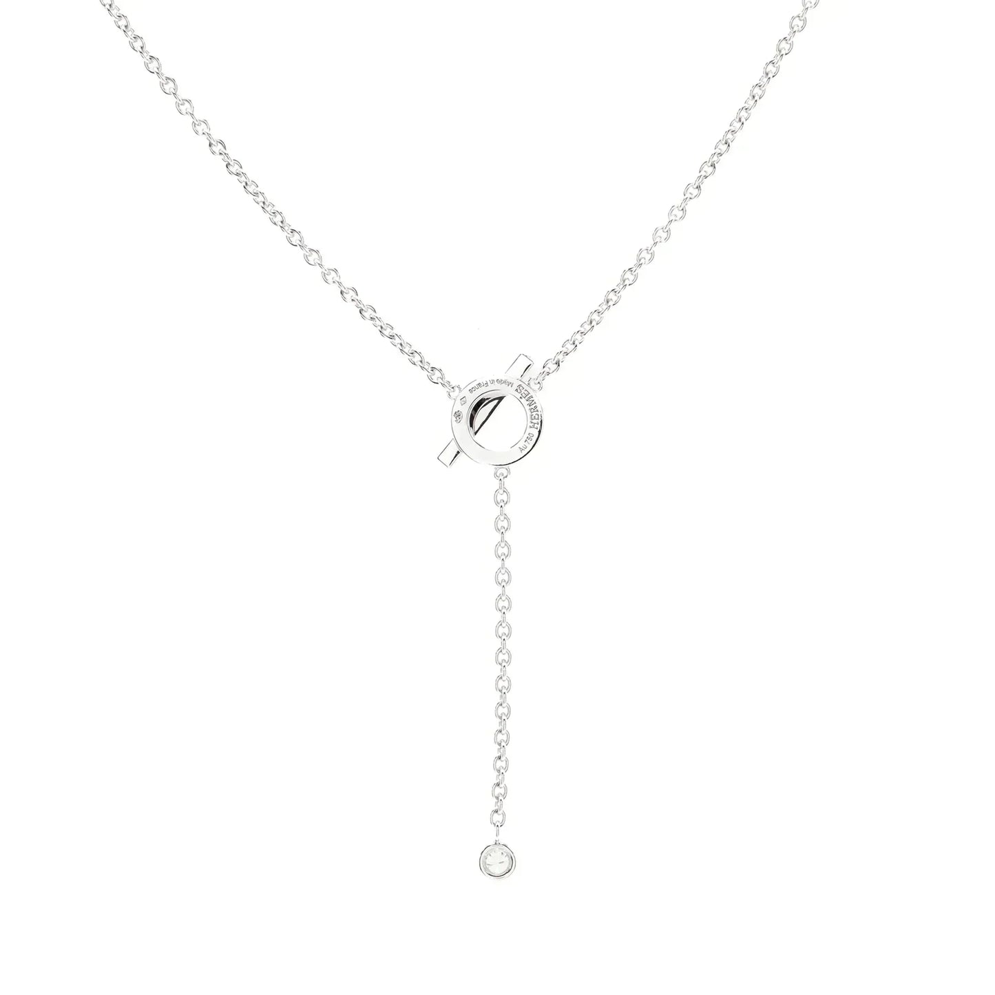 FINESSE SILVER DIAMOND NECKLACE