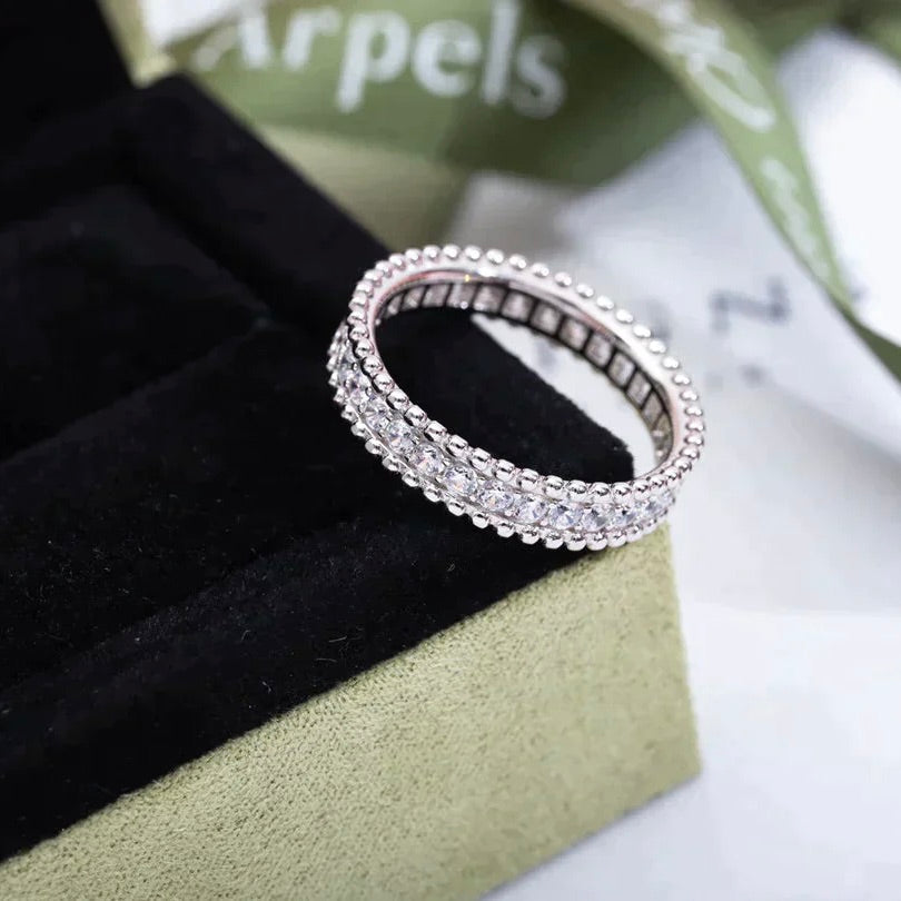 PERLEE DIAMOND SILVER RING