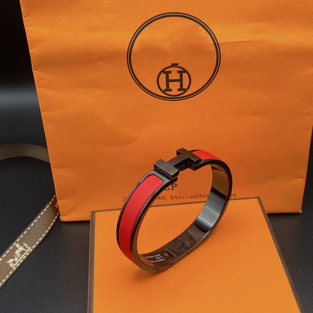 CLIC HM SO BLACK RED BRACELET