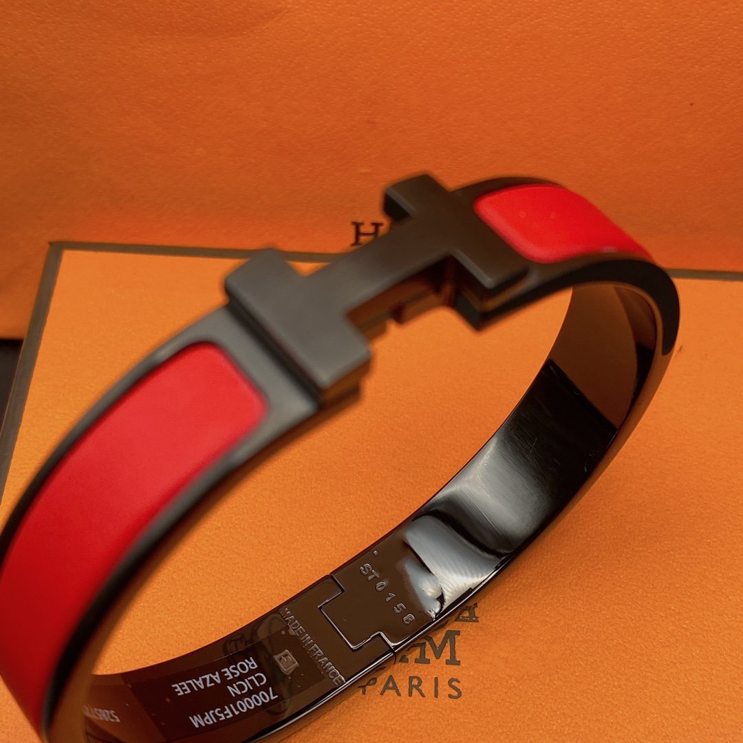 CLIC HM SO BLACK RED BRACELET