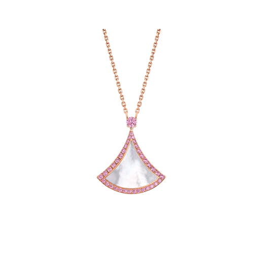 DREAM NECKLACE MOP DIAMOND PINK