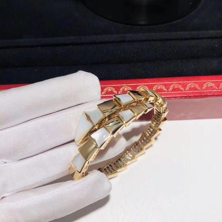 SERPENTI BRACELET MOP GOLD