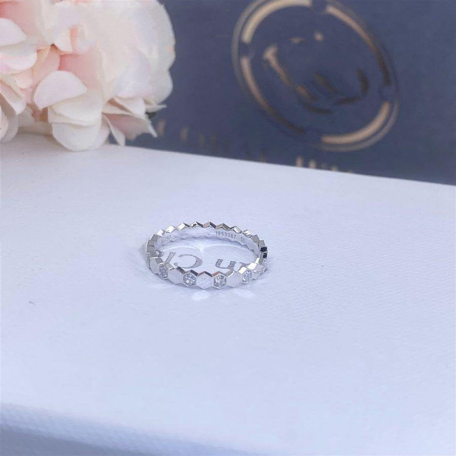 BEE LOVE RING SILVER DIAMOND