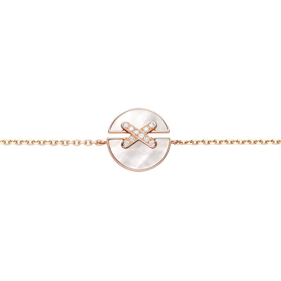 JEUX DE BRACELET MOP PINK GOLD DIAMONDS