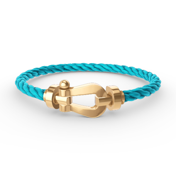 FORCE LARGE HORSESHOE NO DIAMOND BRACELET GOLD