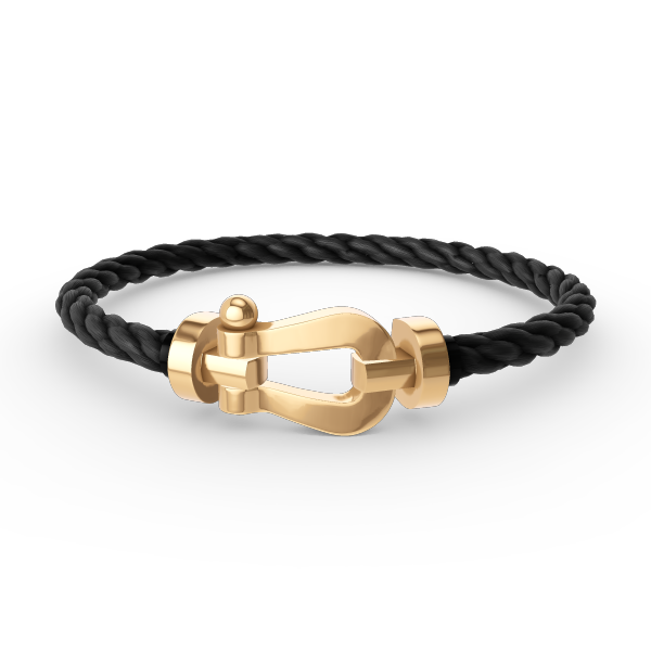 FORCE LARGE HORSESHOE NO DIAMOND BRACELET GOLD