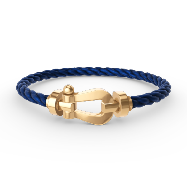 FORCE LARGE HORSESHOE NO DIAMOND BRACELET GOLD