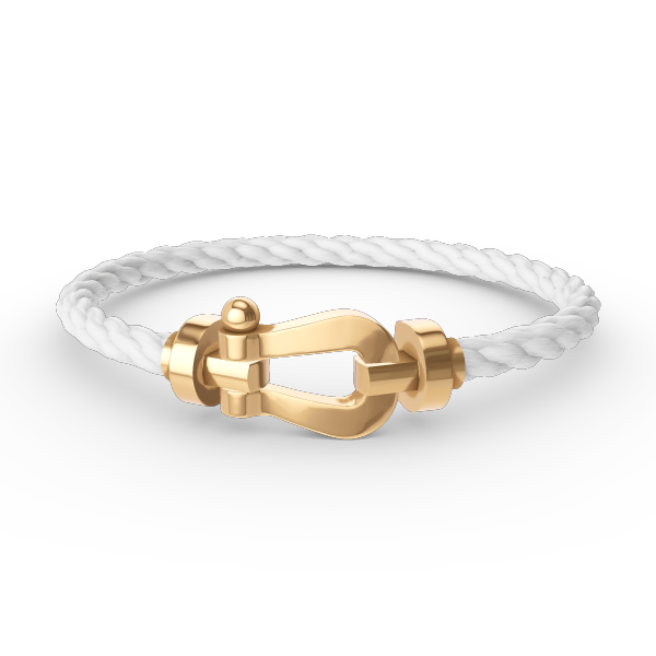 FORCE LARGE HORSESHOE NO DIAMOND BRACELET GOLD