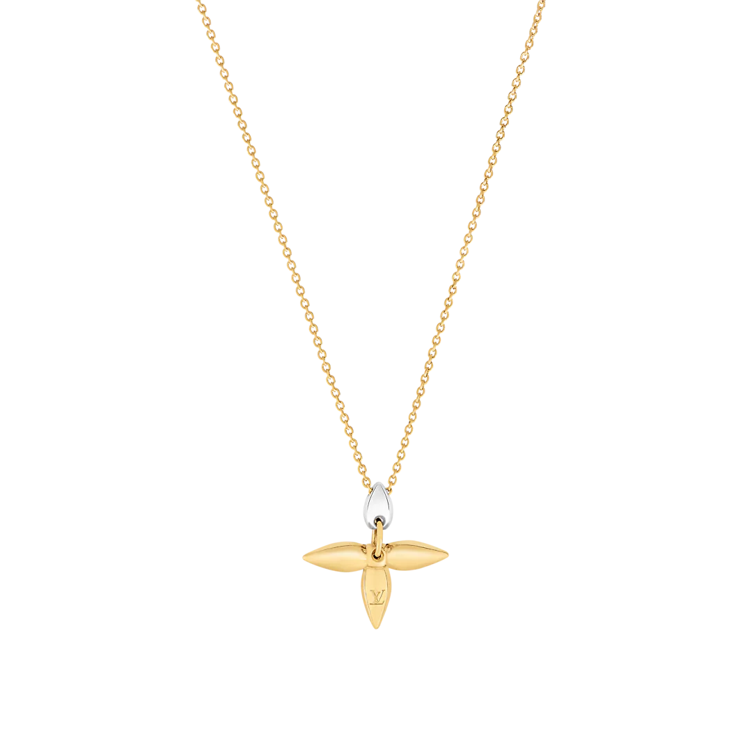 LOUISETTE PEDANT GOLD NECKLACE