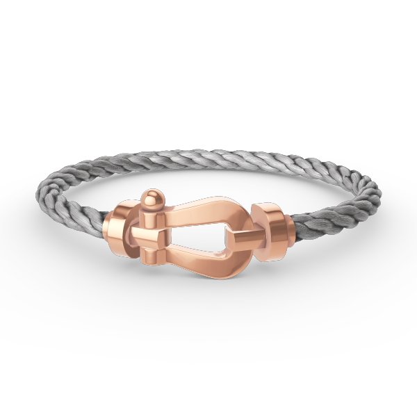 FORCE LARGE HORSESHOE NO DIAMOND BRACELET ROSE GOLD