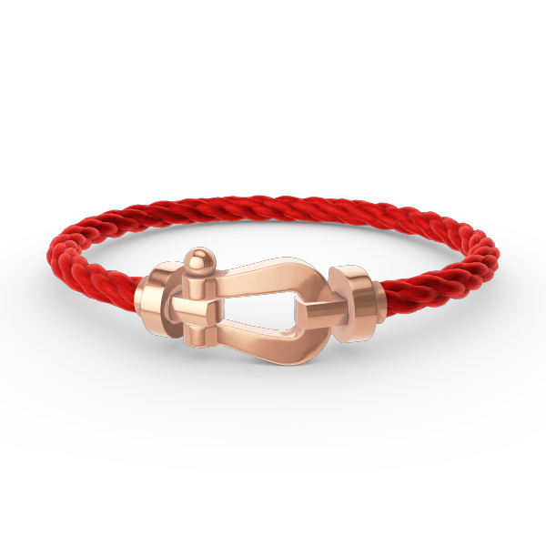 FORCE LARGE HORSESHOE NO DIAMOND BRACELET ROSE GOLD