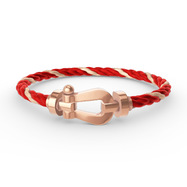 FORCE LARGE HORSESHOE NO DIAMOND BRACELET ROSE GOLD