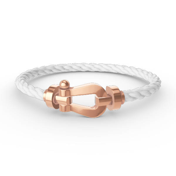 FORCE LARGE HORSESHOE NO DIAMOND BRACELET ROSE GOLD