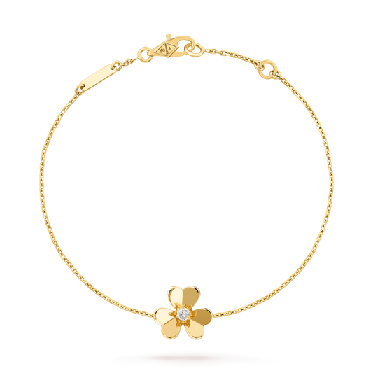 FRIVOLE GOLD FLOWER BRACELET